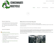 Tablet Screenshot of cincinnati-recycle.com